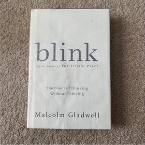 Blink by Malcolm Gladwell Hardcover Book